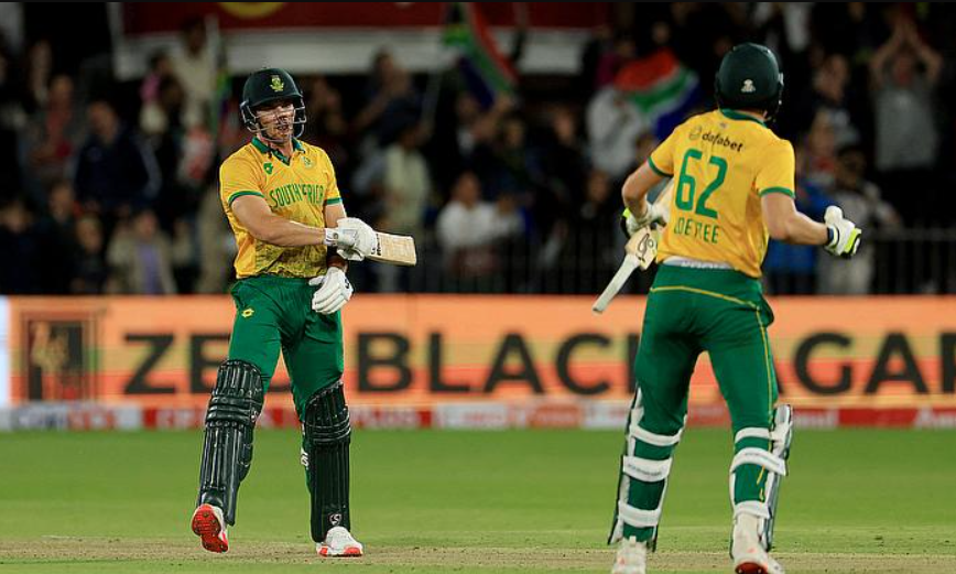 IND vs SA 2nd T20I: South Africa Levels Series with Close Three-Wicket Win